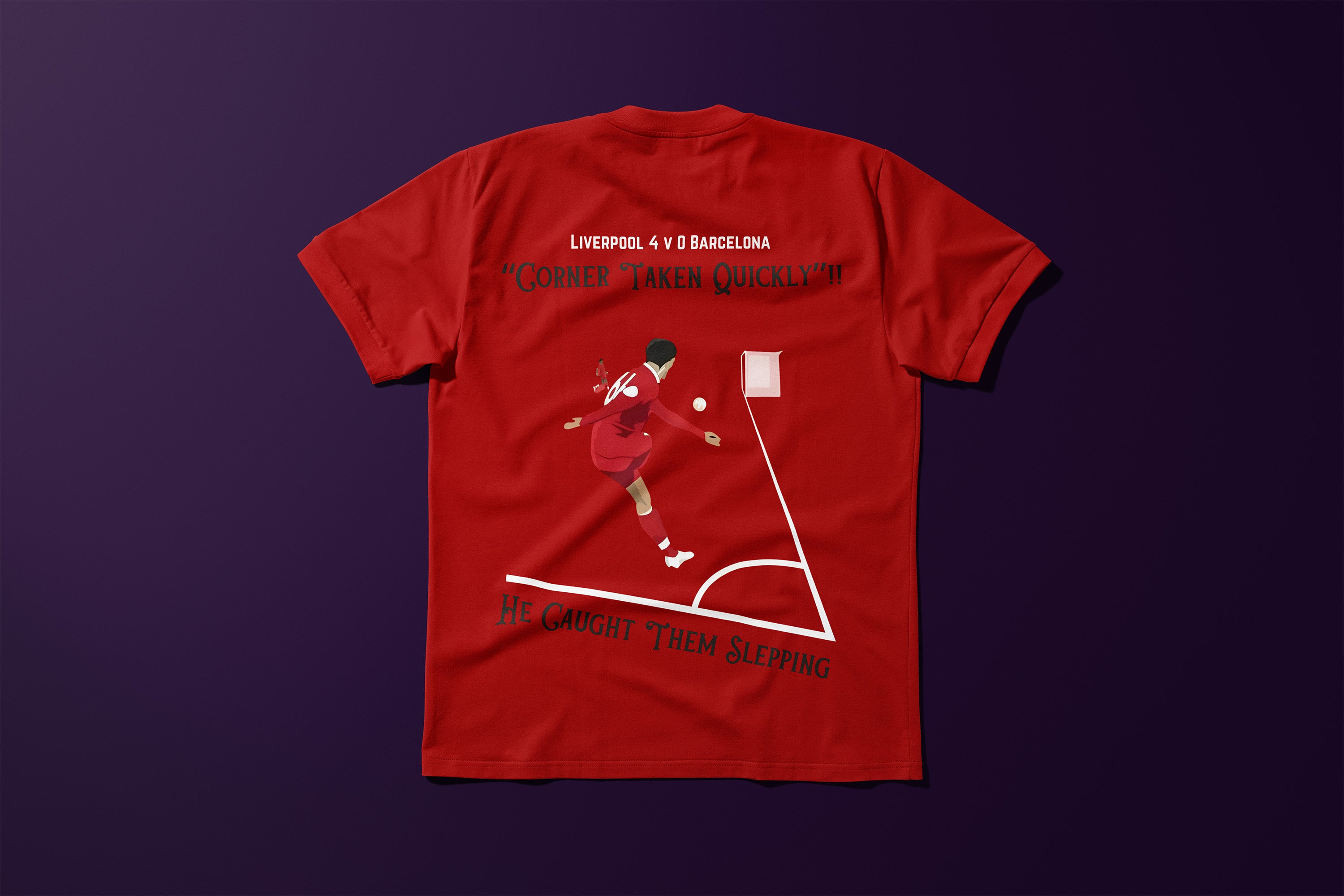 Liverpool FC - Corner Taken Quickly