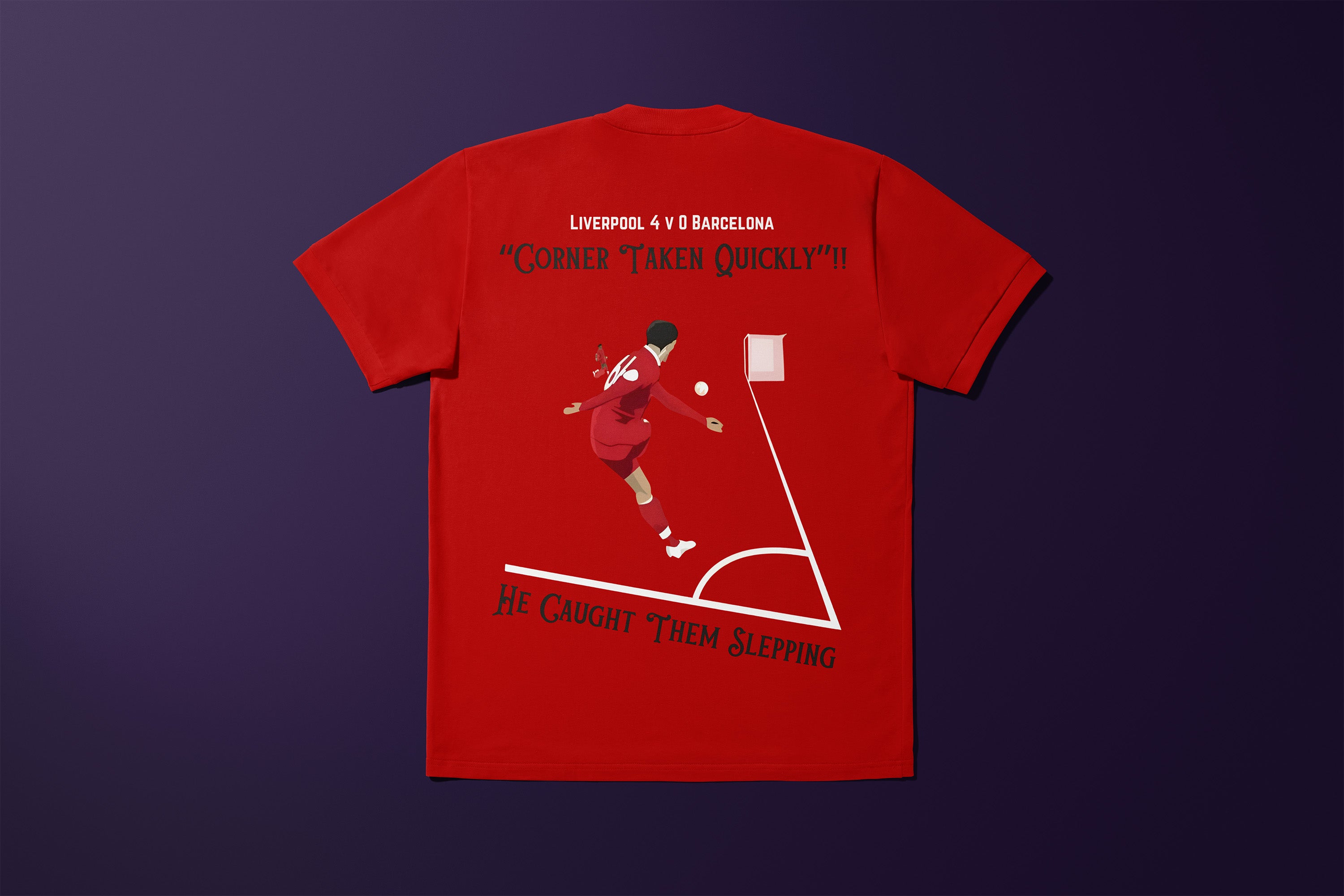 Liverpool FC - Corner Taken Quickly