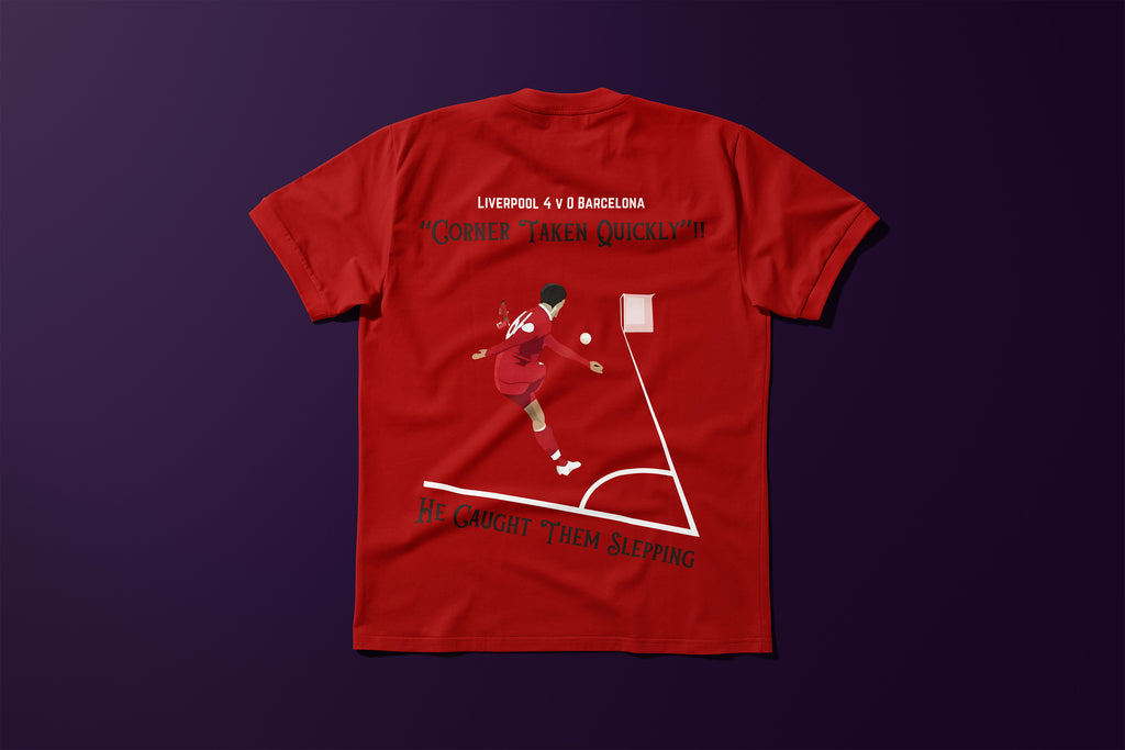 Liverpool FC - Corner Taken Quickly