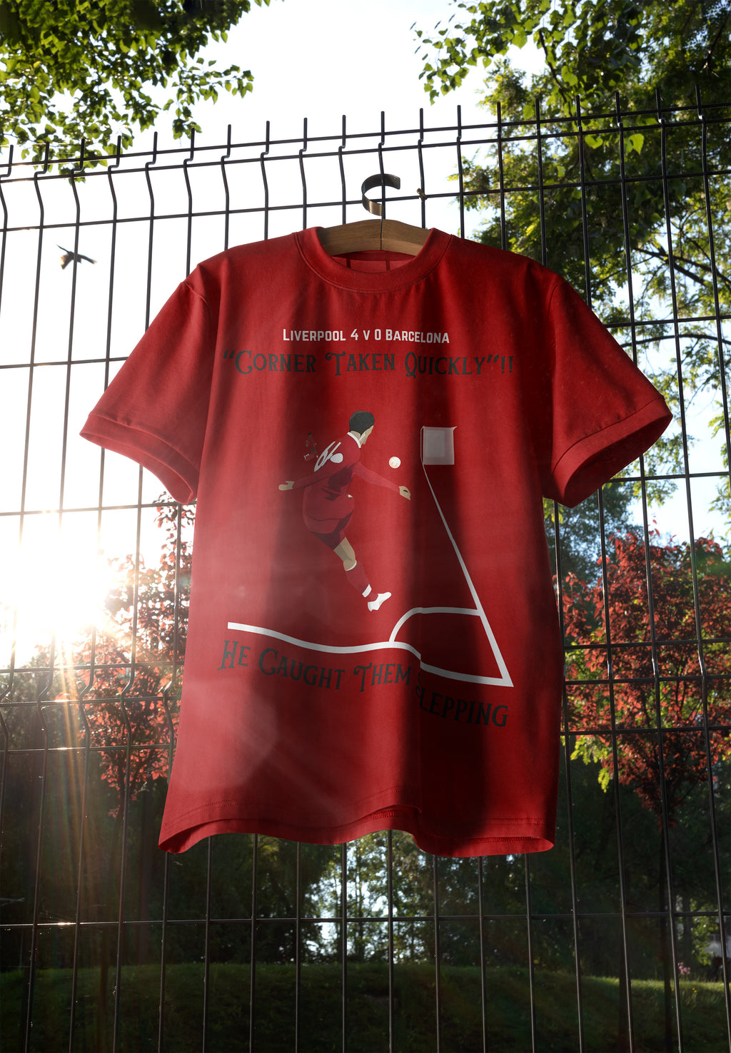 Liverpool FC - Corner Taken Quickly